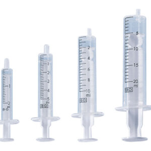 * Seringue 2 ml sans aiguille