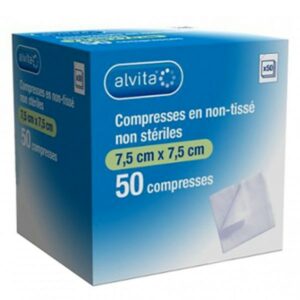 Compresse non stérile 7.5*7.5