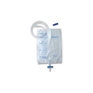 * Poche à urine 2 Litres avec valve et vidange
