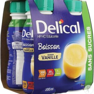 * DELICAL Boisson HP HC Sans sucres vanille
